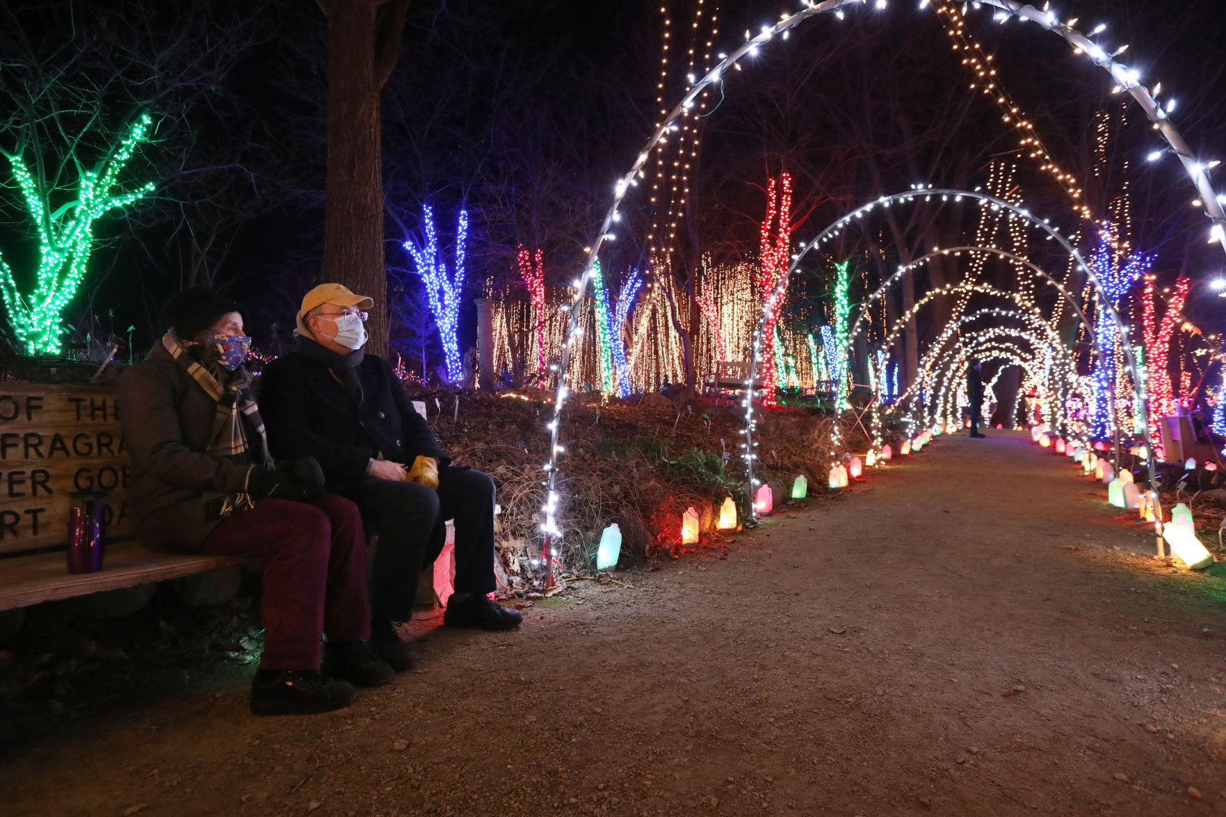 Rotary Botanical Gardens Holiday Light Show